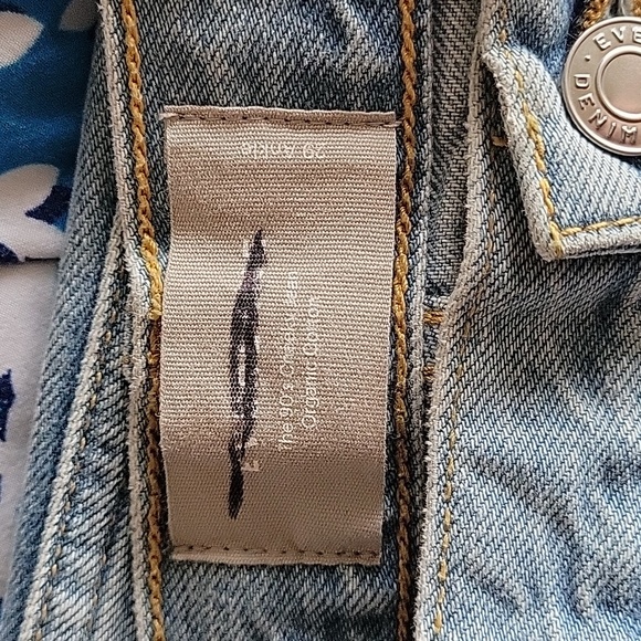 Everlane '90s Cheeky Jean in Vintage Sunbleached Wash size 31 29 Ankle - Picture 8 of 8